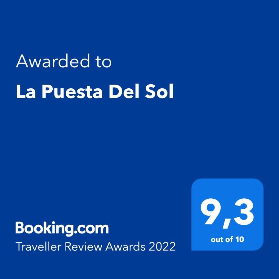 La Puesta Del Sol Apartment San Bartolomé Luaran gambar